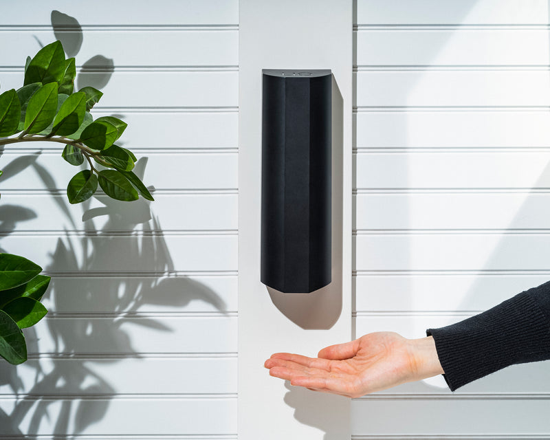 LiO touchless exterior home hand sanitizing dispenser